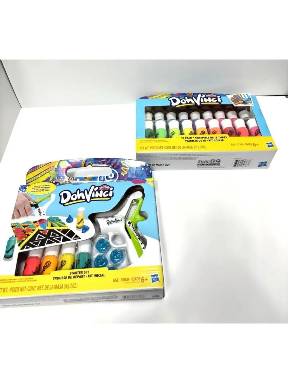 DohVinci Starter Art Set with Drawing Tool & 18-Pack Color Drawing Compound NEW
